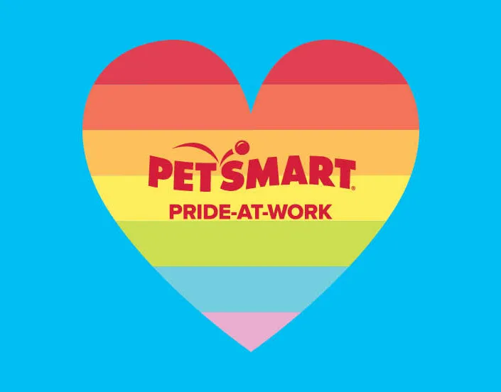 Pride At Work, Internal Culture Campaign & Associate Apparel work for PetSmart