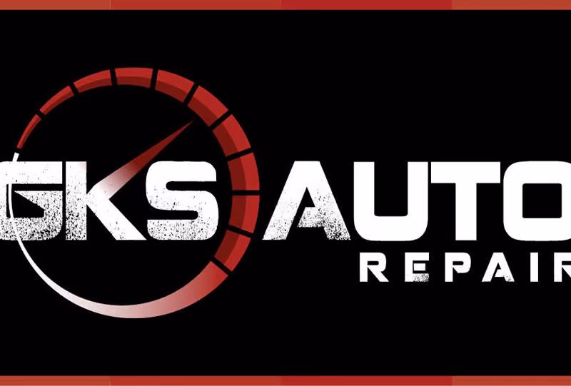 GKS Auto Repair, Local business branding work for GKS Auto Repair